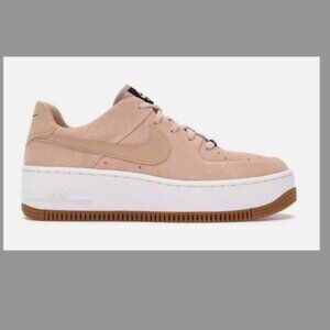 Nike Air Force Force Sage Low Beige Suede Size 11